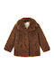 Short Women's Brown Fur