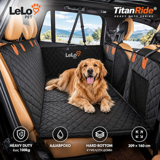 Lelo Pet Premium Wasserdicht Sitzbezug für Hunde Auto Reisezubehör