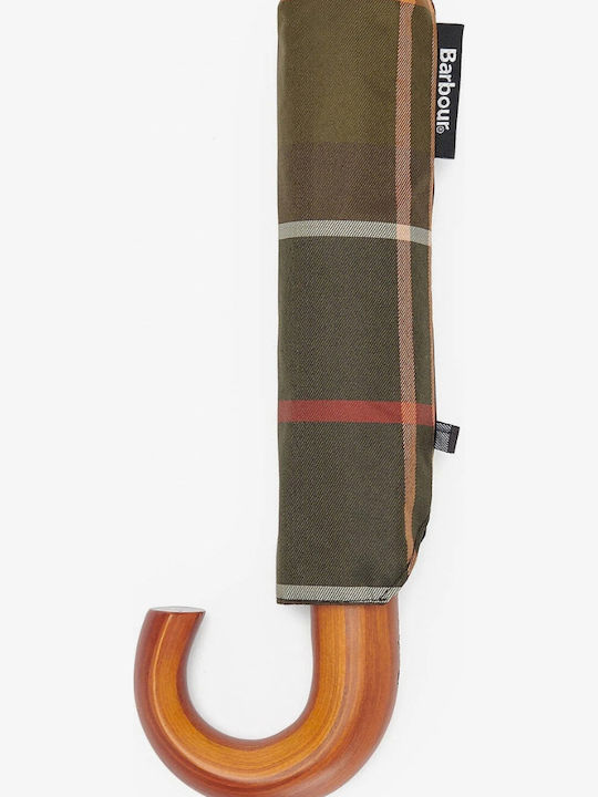 Barbour Ομπρέλα Βροχής Σπαστή Πράσινη