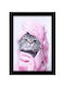 Apple Wooden Photo Frame with Black Frame