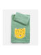 Nef-Nef Homeware Set Babyhandtücher 2 Stück Jungle Mania Pistazie 70x140cm Gewicht 420gr/m²