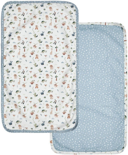 Kentia Prosoape Pentru Eructație Și Învelișuri Pentru Înfășat Multicolore 72x42cm 2 Bucăți