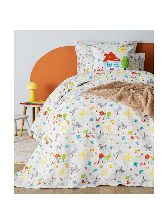 Palamaiki Baby Bettlaken Set Für Krippe Baumwol...