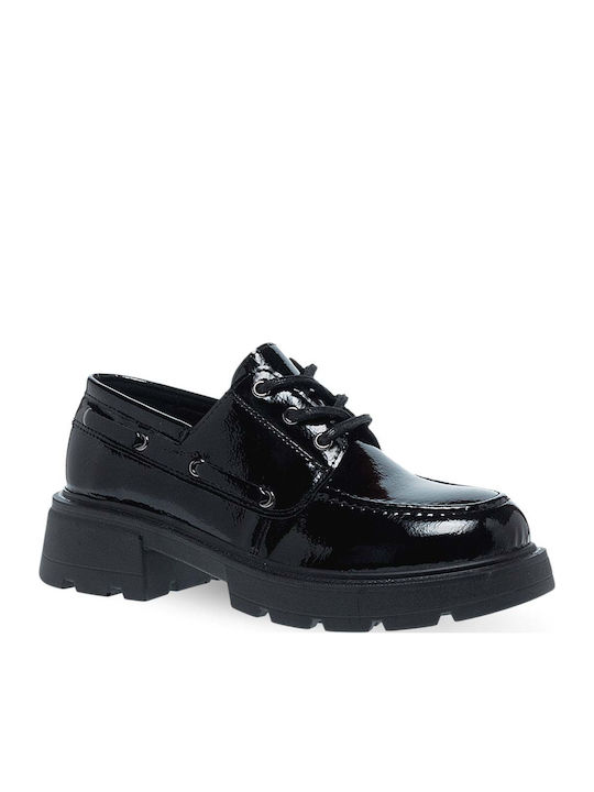 Women's Boat Shoes in Black Colour