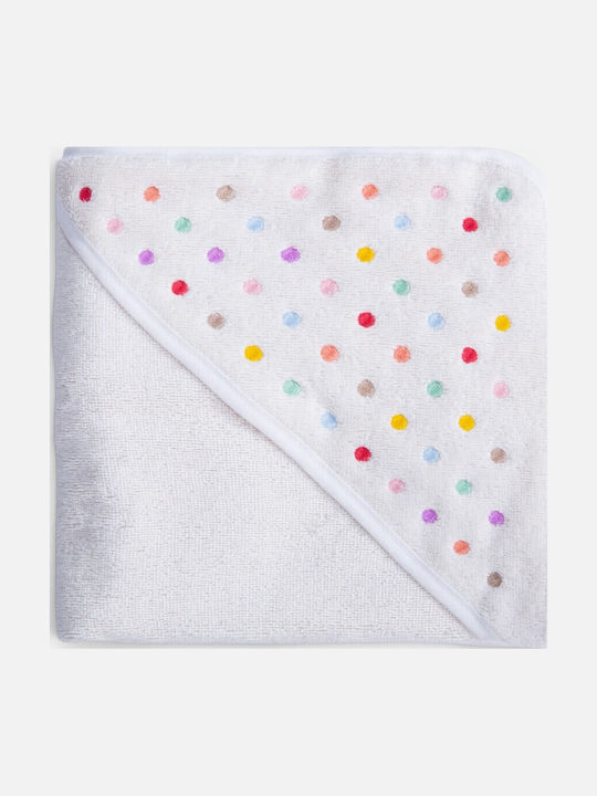 Nef-Nef Homeware Baby-Badetuch mit Kapuze Dots ...