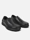 Kunstleder Herren Slip-Ons Schwarze