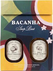 Natural Syrup Bacanha Passion Fruit & Elderflower 400ml + 400ml