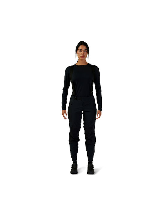 Fox Women's Cycling Pants with Braces Black