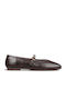 Women's Brown Ballerina Shoes
