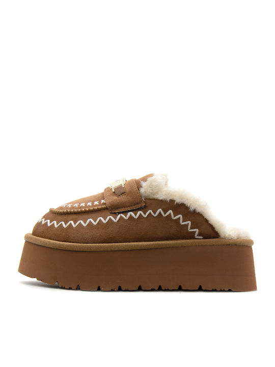 Replay Women's Brown Slippers