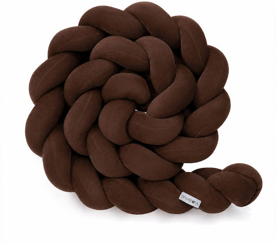 Sparrow Пълни Люлка Плетена Стайна Кафява Velvet Choco Sparrow 400см