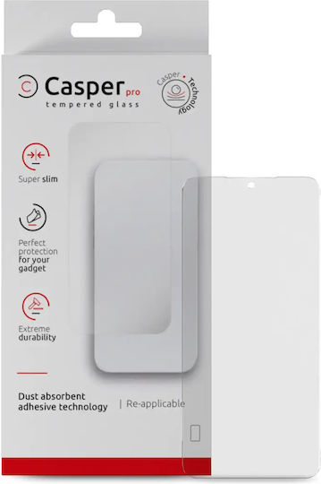 Casper Pro Tempered Glass Google Pixel 8a Retail Pack Clear