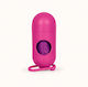 Dispenser Igienic De Saci Pentru Câini Formă Capsulă Carabină Fuchsia