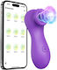 Niar Pleasures Vibrator Clitoral cu Control de la Distanță Violet