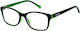 Readers Lesebrillen +4.00 in Grüner Farbe RD205