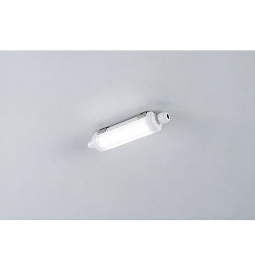 Industrial Led Lighting Batten Artic 9w White Intec 8031414882625