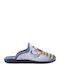 Women's Blue Slippers