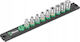 Wera Magnetische Steckdosen mit Rahmen Gastgeber 1/4" Set 9 Stück