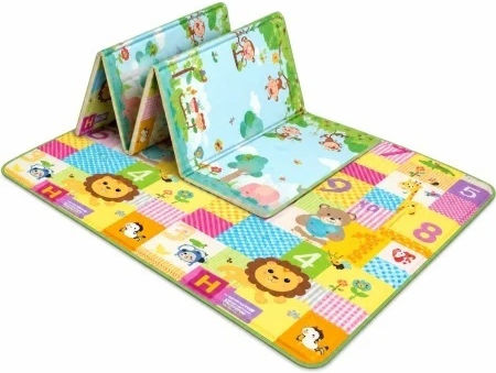 Velve Covoraș De Activități Albastru 180x150cm Grosime 12mm