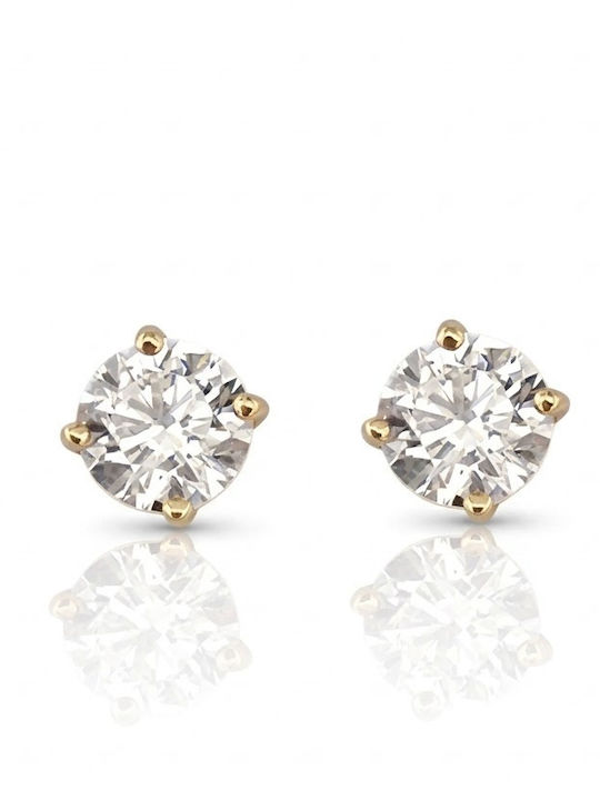 Cercei 6mm Argint 925 Placat Cu Aur Code Fc000887.6
