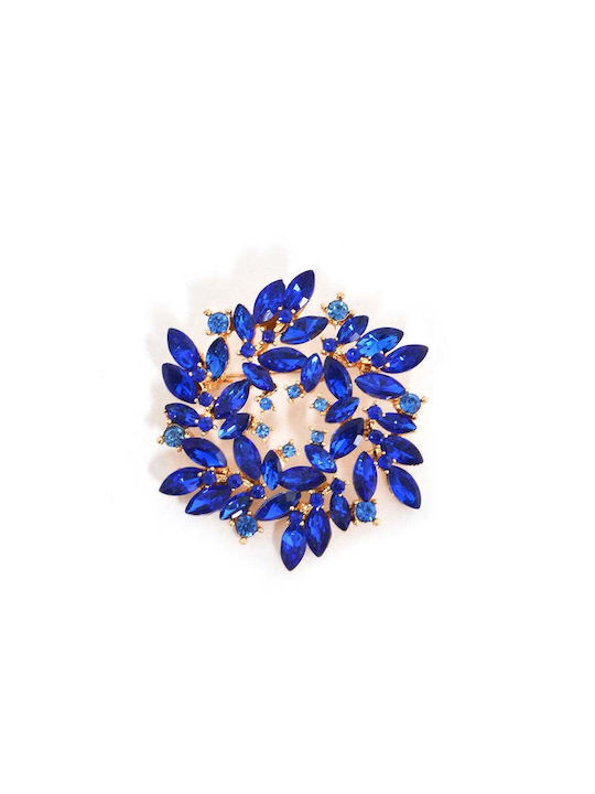 Mat Fashion Flower Blue Pin 0043.8162.N-blue