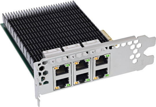 Netzwerkkarte Inline 6-Port Gigabit 6x Rj45 1 Gb S PCI-e X4
