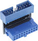 InLine Right Angle USB 3.0 19-Pin Male Female Upward Facing 5 Gbps Motherboard 33448o