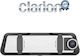 Clarion G02 Комплект Огледало с Автомобилна Камера DVR 1440P с Екран 9.66" GPS и Камера за Задно Виждане