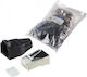 Βύσματα Logilink Rj45 Cat.6 100 Τεμάχια Θωρακισμένα Μανίκι Μαύρο Mp0022