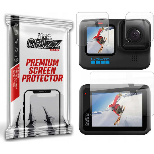 GrizzGlass GrizzGlass Bildschirmschutz Für Actionkamera GoPro Hero 10