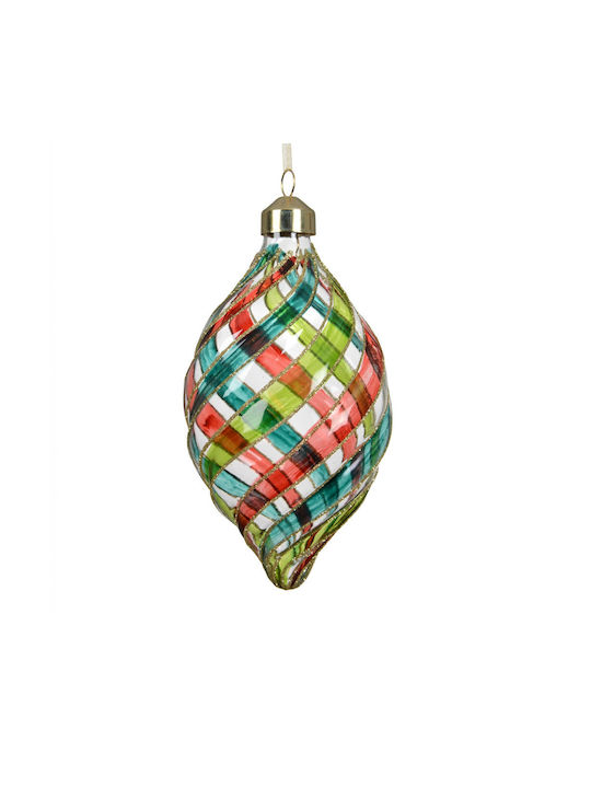 Kaemingk Weihnachtsbaumschmuck Träne Mehrfarbig 10cm
