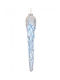 Kaemingk Weihnachtsbaumschmuck Träne Hellblau 4x19cm
