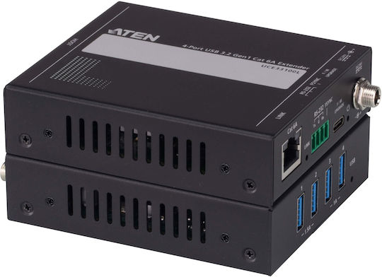 Aten UCE33100 KVM & Data Switch with USB Ethernet RS-232