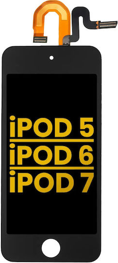 Lcd Montage Ipod Touch 5 Ipod Touch 6 Ipod Touch 7 Premium Schwarzes