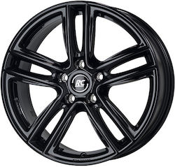 Brock Rc27 7.0x18 5x114.3 Et35 Μαύρο