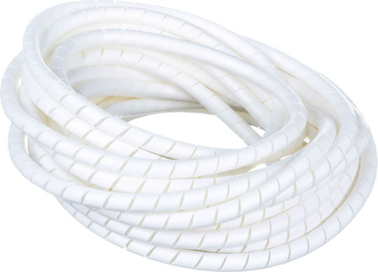 Ergom Ergom Spiral Kabelschläuche 3mm 10m Weiße 1 Stück