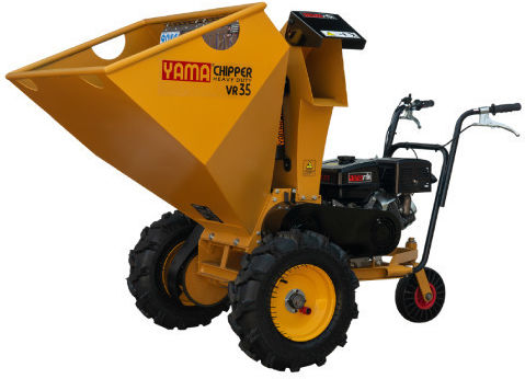 Yamastik Yamachipper Vr25 Plus Astschredder Benzin mit Motor Loncin Boden
