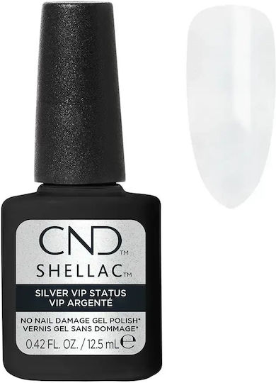 CND Shellac Gel Nagellack Silver Vip Status mit Glitzer 12,5ml