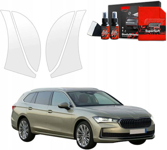 Grizzglass Protective Wheel Arch Membrane Bodyshield Skoda Superb 4 Combi 2024-2025 4in1