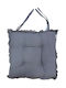 TnS Garden Chair Cushion Grey 40x40cm