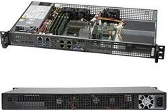 Barebone Server Supermicro Superserver 1u Intel Atom C3958 16c/16t 2 Ghz Sys-5019a-fn5t