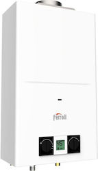Ferroli PEGASO ECO* 11 An Der Wand Montierter Sofortwassererhitzer Zentrale Installation LPG 11kW Ferroli PEGASO ECO* 11 An Der Wand Montierter Sofortwassererhitzer Zentrale Installation LPG 11kW