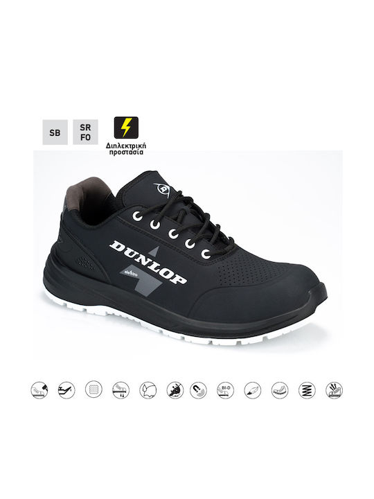 Dunlop Elektro Ниски Предпазни Обувки SB с Сертификация FO,SR