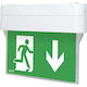 Awex LED Emergency Light Exit with Battery Power Source