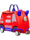 Trunki Fire Παιδική Βαλίτσα Ταξιδίου