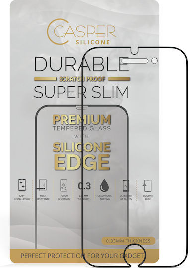 Casper Silicone Edge 0.3mm Tempered Glass (iPhone 6 / 6s)