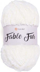 Strickgarn Fable Fur Gounaki 100g in Zaharí