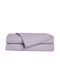 Das Home 5449 Single Fitted Bed Sheet 100x200+35cm Lilac