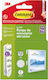 3M Klebebänder Unterstützung Weiß Poster 12 Stück 3m 17024