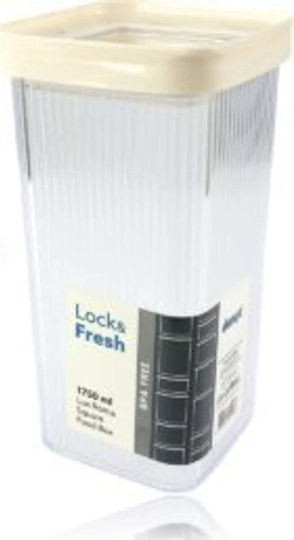 Katex Lunch Box Plastic Transparent 1.2lt
